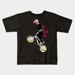 bmx racing Kids T-Shirt